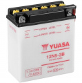 Motobaterie YUASA 12N5-3B 5Ah 39A 12V P+ /120x60x130/