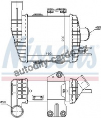 Chladič turba NISSENS 96661