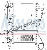 Chladič turba NISSENS 96678