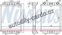 Chladič motoru NISSENS 60351