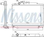 Chladič motoru NISSENS 606172