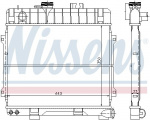 Chladič motoru NISSENS 60674