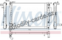 Chladič motoru NISSENS 606162