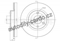  BRZDOVÝ KOTOUČ CIFAM 800-334 - doprodej