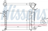 Chladič motoru NISSENS 61335A