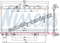 Chladič motoru NISSENS 69460