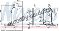 Chladič oleje automatické převodovky NISSENS 90891