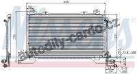 Chladič klimatizace NISSENS 94425