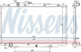 Chladič motoru NISSENS 69464