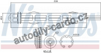 Vysoušeč klimatizace NISSENS 95488