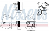 Chladič motorového oleje NISSENS 90943