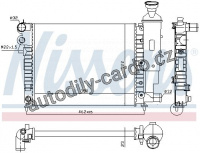 Chladič motoru NISSENS 63522