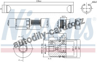 Vysoušeč klimatizace NISSENS 95490