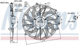 Ventilátor chladiče klimatizace NISSENS 85648