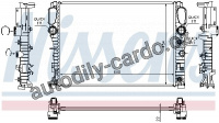 Chladič motoru NISSENS 62792A