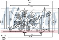 Ventilátor chladiče NISSENS 85327