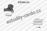 Sada rozvodového řemene SNR KD450.04