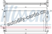 Chladič motoru NISSENS 62043A