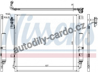 Chladič klimatizace NISSENS 940485
