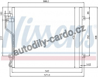 Chladič klimatizace NISSENS 94773
