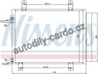 Chladič klimatizace NISSENS 940122