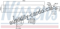 Vysoušeč klimatizace NISSENS 95452