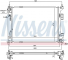 Chladič motoru NISSENS 67604
