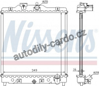 Chladič motoru NISSENS 63309A