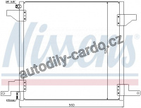 Chladič klimatizace NISSENS 94390