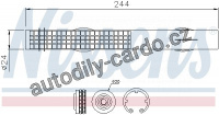 Vysoušeč klimatizace NISSENS 95457