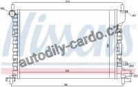 Chladič motoru NISSENS 62053