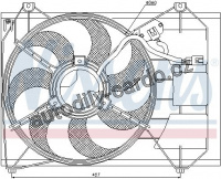 Ventilátor chladiče NISSENS 85346