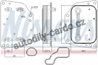 Chladič motorového oleje NISSENS 90882
