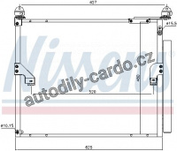 Chladič klimatizace NISSENS 940508