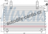 Chladič klimatizace NISSENS 94399
