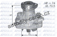 Vodní pumpa DOLZ A330ST - ALFA ROMEO