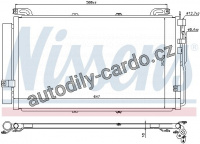 Chladič klimatizace NISSENS 94644