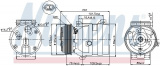 Kompresor klimatizace NISSENS 89063