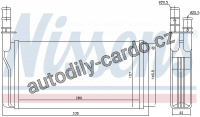 Výměník tepla NISSENS 70011