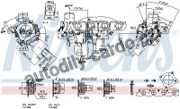 Turbodmychadlo NISSENS 93193