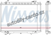 Chladič motoru NISSENS 68721