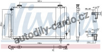 Chladič klimatizace NISSENS 940013