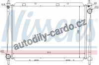 Chladič motoru NISSENS 68722