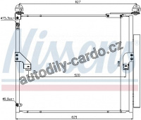 Chladič klimatizace NISSENS 940367