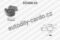 Sada rozvodového řemene SNR KD458.03