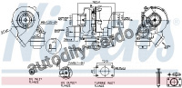 Turbodmychadlo NISSENS 93202