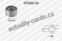 Sada rozvodového řemene SNR KD458.05