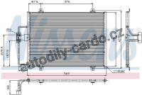 Chladič klimatizace NISSENS 94246