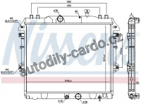 Chladič motoru NISSENS 646807