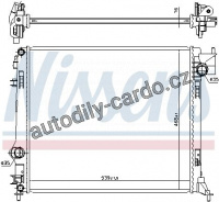 Chladič motoru NISSENS 637663